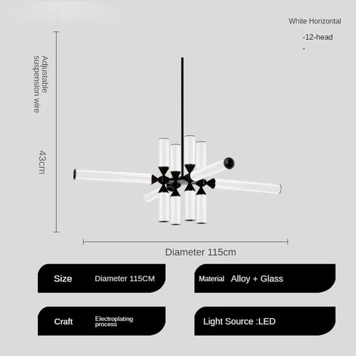 lampe à poser en verre design italien pour espaces modernes - vue 8 sur 19