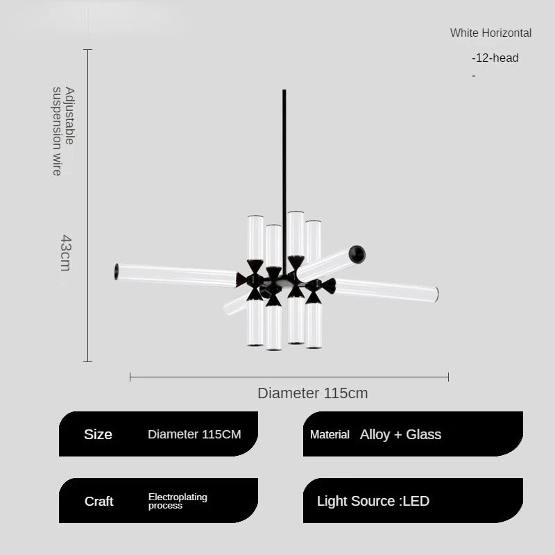 lampe à poser en verre design italien pour espaces modernes - vue 7 sur 19