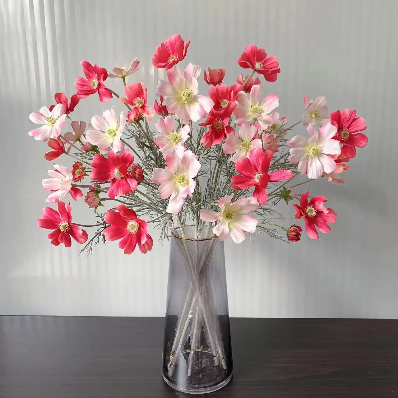 fleurs artificielles marguerite décoration mariage noël nouvel an - vue 3 sur 24