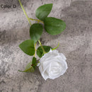 bouquet de fleurs artificielles en soie pour mariage et décoration