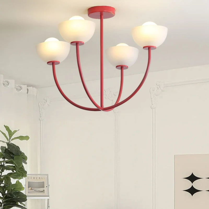 lampe led vintage tulipe style campagnard pour café restaurant bar