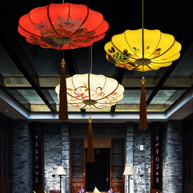 Suspension chinois Antique rétro restaurant salon de thé