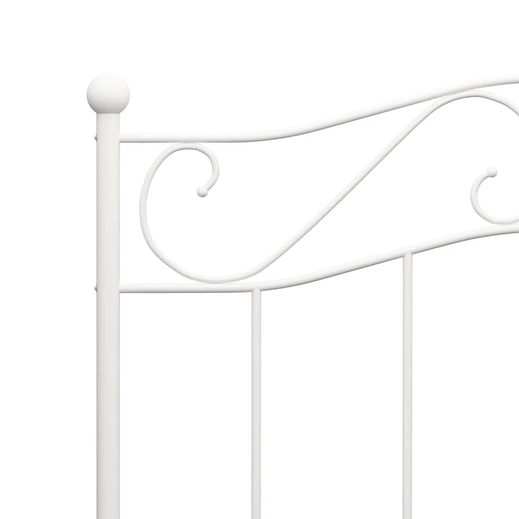 Iron Bed Frame Modern Style Double Single Bed with Headboard, Simple feel food food Iron Frame Bed Bed Bed Furniture - vue 5 sur 12