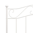 Iron Bed Frame Modern Style Double Single Bed with Headboard, Simple feel food food Iron Frame Bed Bed Bed Furniture
