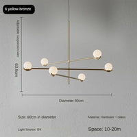 Minimalist postmodern pendant light for elegant and contemporary interiors