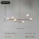 Minimalist postmodern pendant light for elegant interior décor