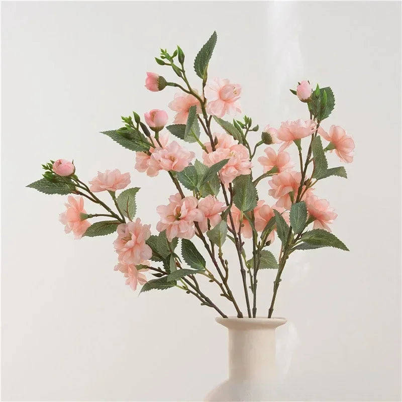 bouquet de roses artificielles en soie pour décoration intérieure - vue 10 sur 11