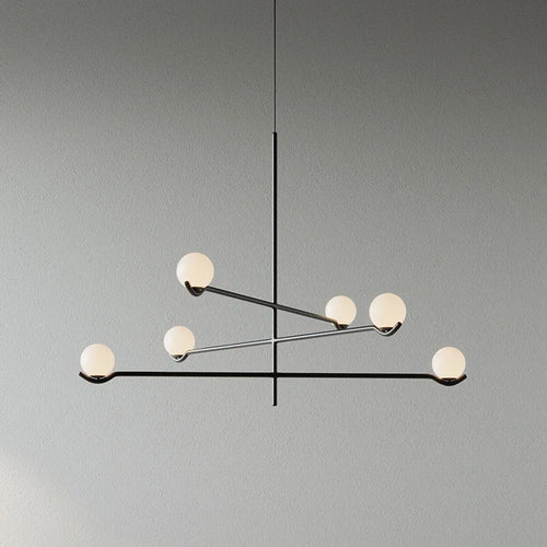 Modern minimalist LED chandelier for home decor