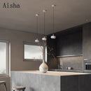 Nordic aluminium pendant light for minimalist decor