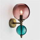 Applique murale LED en forme de bulle de verre
