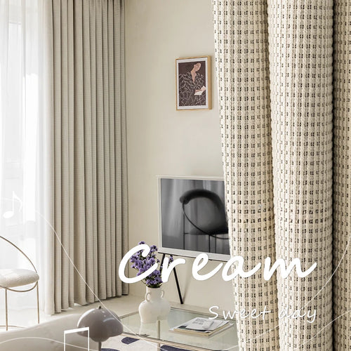 Rideau occultant moderne minimaliste pour salon et chambre