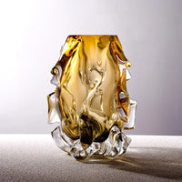 vase en verre dégradé pour décoration moderne et arrangement floral