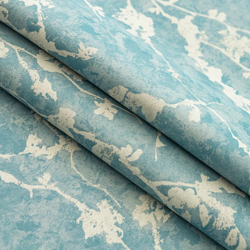 Rideau occultant floral style européen pour salon chambre