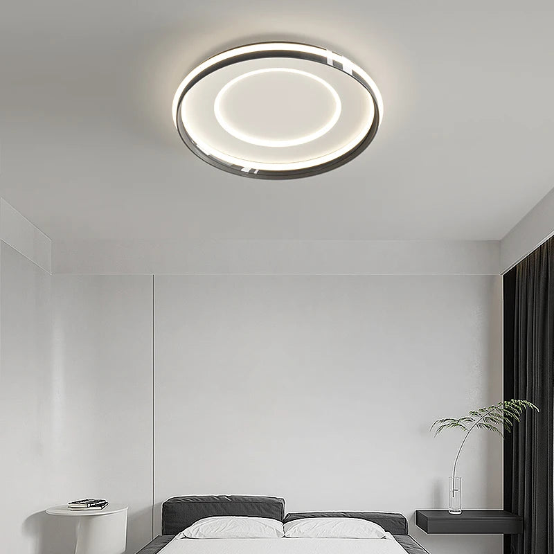 plafonnier moderne à leds nordique créatif luminaires intérieur - vue 5 sur 16