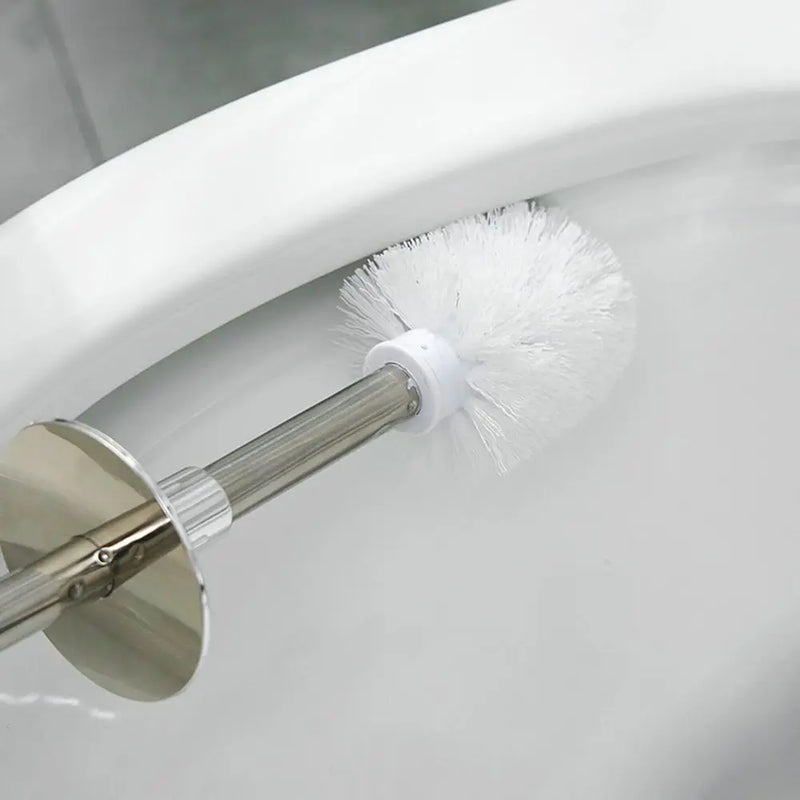 ensemble de brosse de toilette et support autonome pour salle de bain