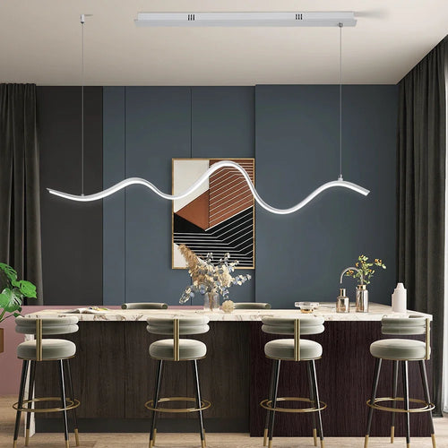 lustre dimmable créatif avec télécommande pour éclairage moderne - vue 6 sur 6