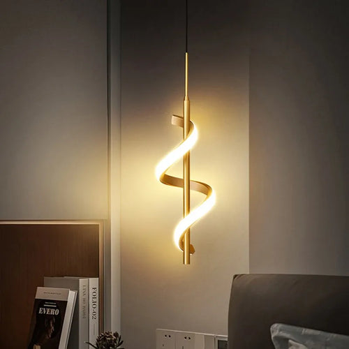 lampe suspendue led design nordique moderne décorative