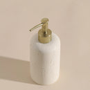 Retro Natural Stone Press on Shower Gel Dispensing Bottle, Home Storage Bottles, Bathroom Appliances, Wash Basin, Tabletop Ornam