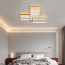 Nordic geometric flush mount LED ceiling light minimalist lamp