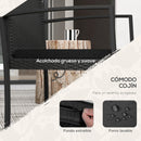 salon de jardin en rotin synthétique avec coussins confortables