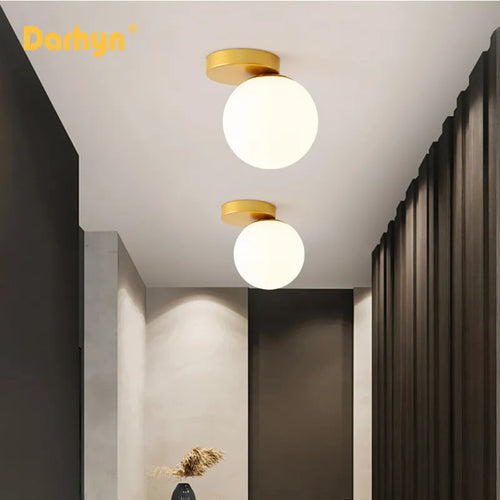 Plafonnier LED design nordique passerelle - vue 6 sur 10
