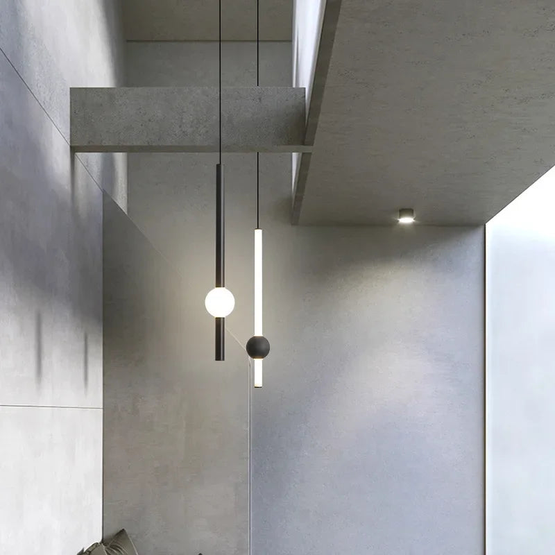 suspension moderne suspension led luminaire décoratif d'intérieur - vue 5 sur 12