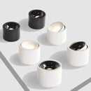 Ultra-bright adjustable angle COB LED spotlight for indoor lighting