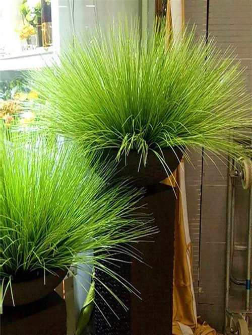 plantes artificielles herbe d'oignon pour mariage jardin décoration intérieure - vue 2 sur 7
