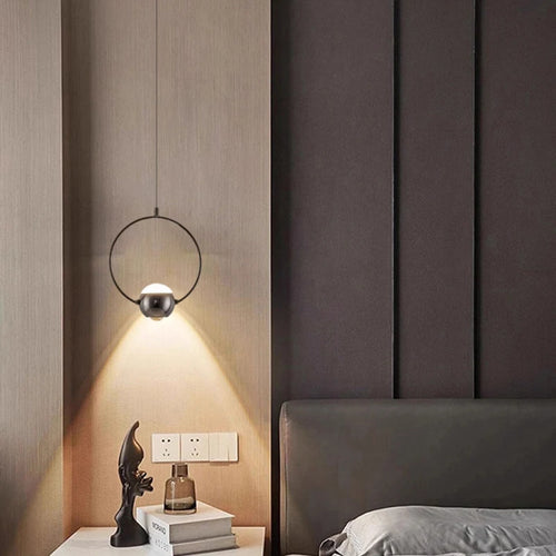 lustre led rotatif moderne naturel 4000k pour tous espaces - vue 5 sur 7