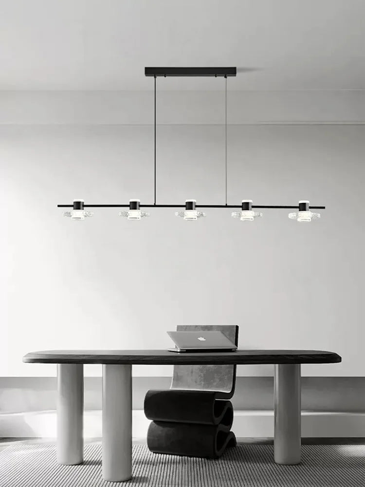 suspension minimaliste en laiton pour un éclairage élégant - vue 2 sur 9