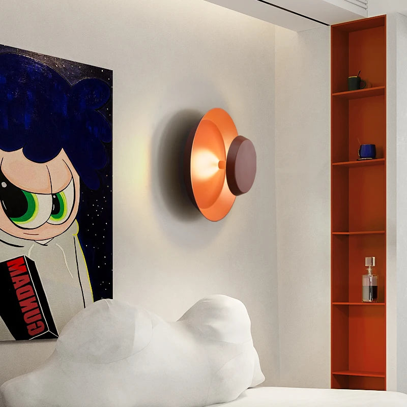 Decorate the home, decorate the room, study, LED ceiling lamp, bedside sofa, living room, background wall, art hotel, front desk - vue 5 sur 10
