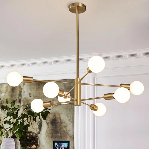 lustre moderne spoutnik pour un décor contemporain élégant - vue 11 sur 11