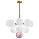 Modern Moon Bubble Pendant, Living Room Dining Room Home Decoration Lighting, LED Pendant