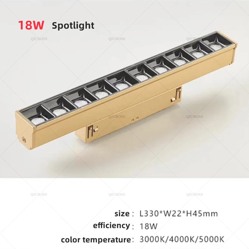 spot led magnétique pour éclairage intérieur moderne - vue 17 sur 28