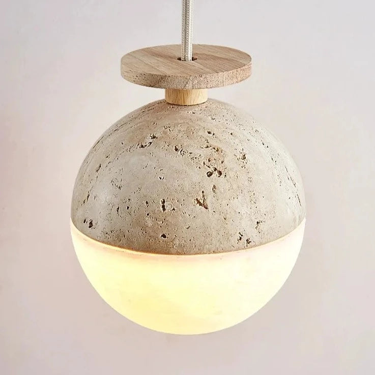 Lampe suspension ronde chambre enfants