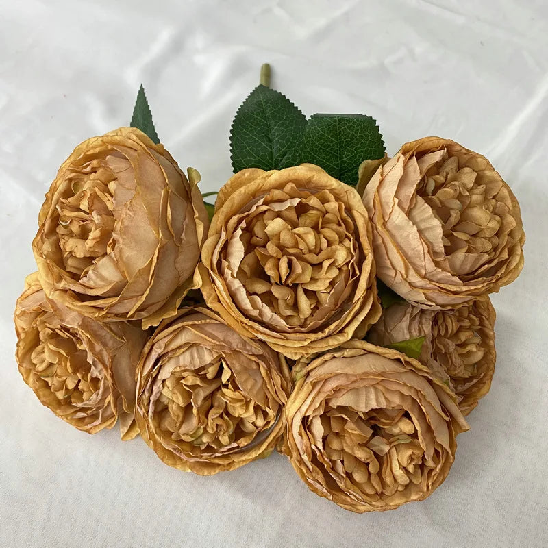 bouquet de roses artificielles décoratif pour mariage et événements - vue 11 sur 16