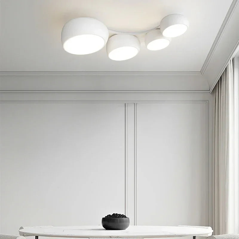 Plafonnier design led moderne pour décoration intérieure polyvalente - vue 4 sur 10