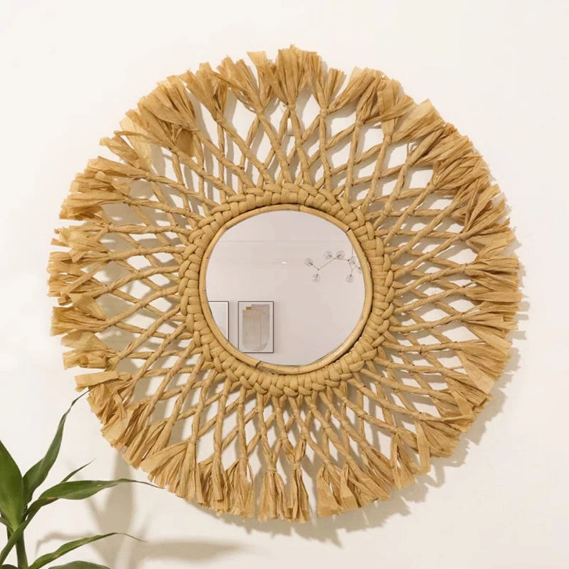 miroirs décoratifs ronds adhésifs pour une décoration intérieure élégante - vue 3 sur 7