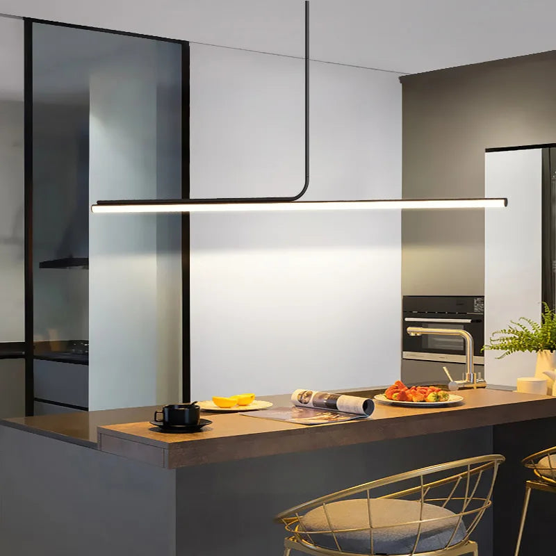 suspension long pour bar minimaliste moderne
