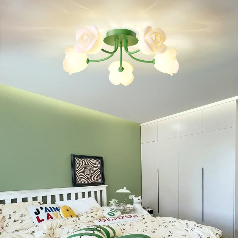 Creative Nordic ceiling light minimalist style for modern decor - vue 5 sur 16
