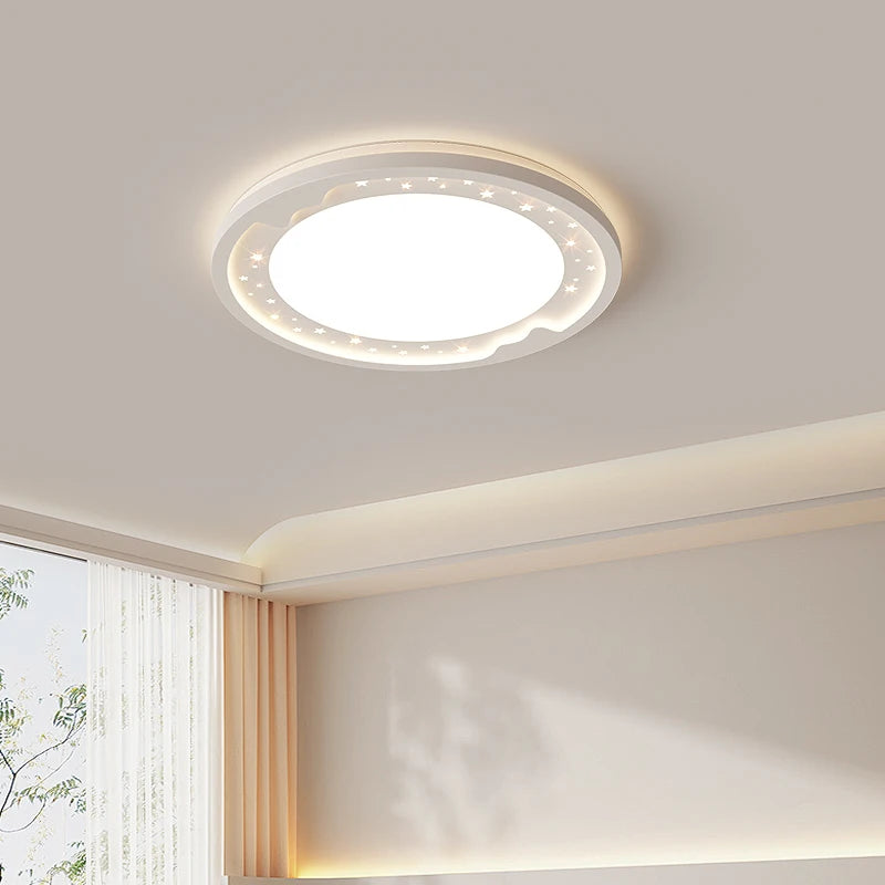 plafonnier moderne éclairage intérieur chaleureux ciel étoilé - vue 5 sur 9