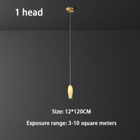 lustre en céramique tulipe pour lampe suspension led rotation duplex