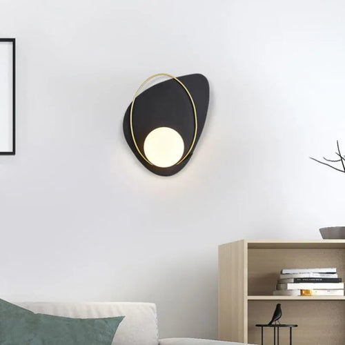 Creative shell modern minimalist wall light decoration - vue 3 sur 10