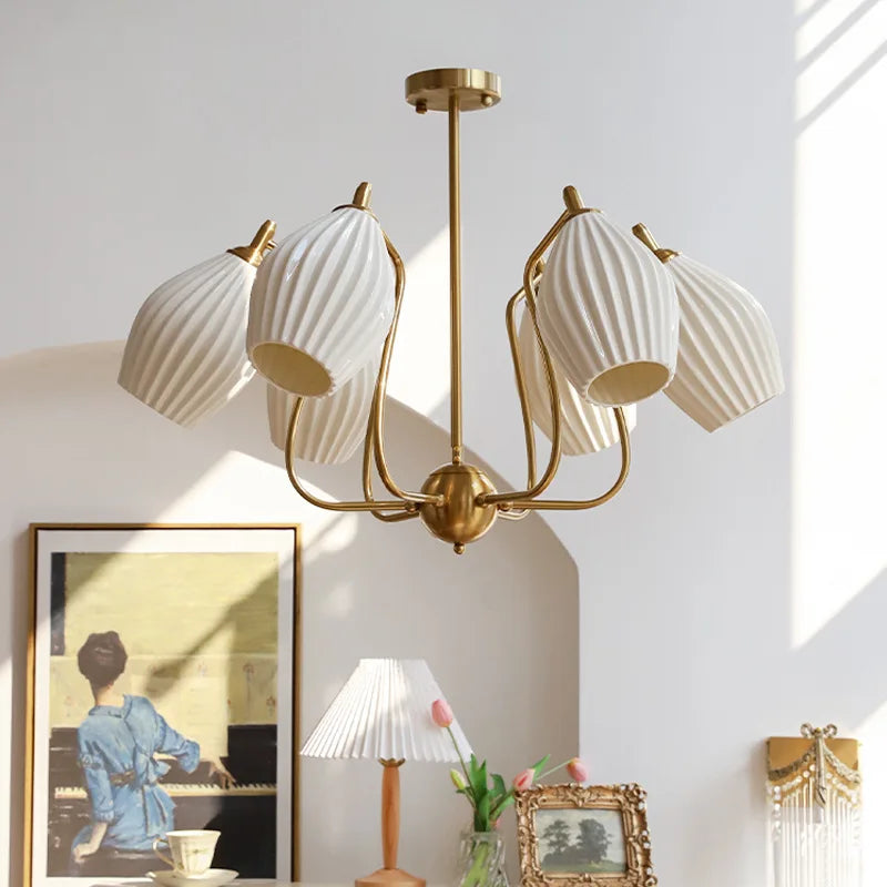 lustre bauhaus en céramique pour intérieur élégant et moderne - vue 6 sur 16
