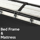 Folding Bed,Adult Guest Bed,80x190cm with 7cm Thick Memory Foam Mattress, Single Bed, Foldable Bed with Mattress Portable