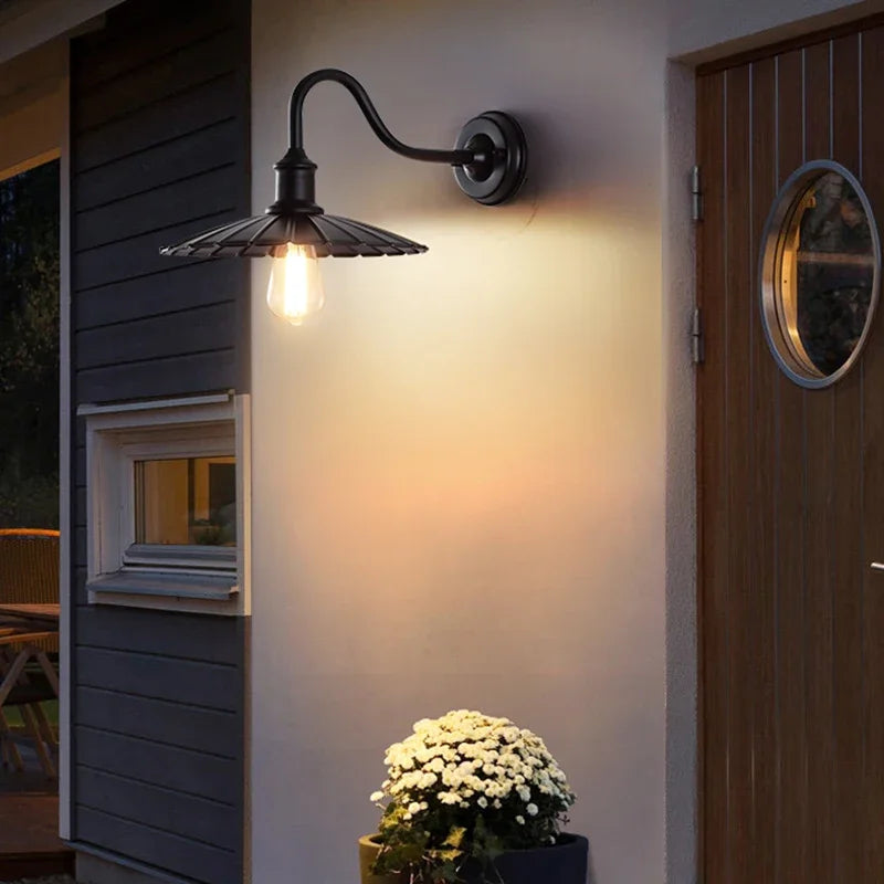 Applique murale rétro à Led étanche pour Loft de pays américain