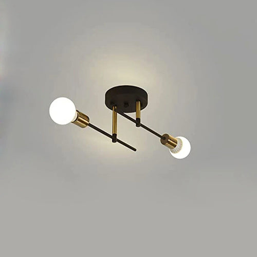 Nordic American minimalist dome ceiling light creative iron