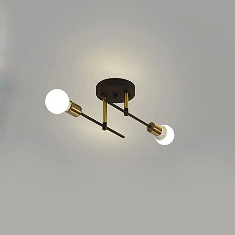 Nordic American minimalist dome ceiling light creative iron