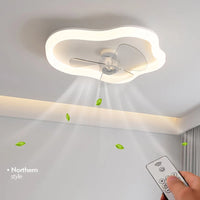 Minimalist Nordic ceiling light with LED and remote control