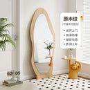 Minimalist wooden decorative mirror for stylish interiors